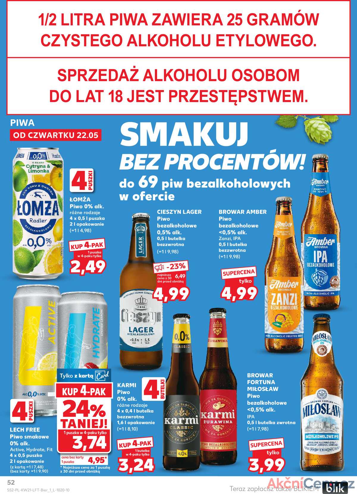 Leták Kaufland Polsko 22.5.-28.5.2025 - Noviny týdne strana 52