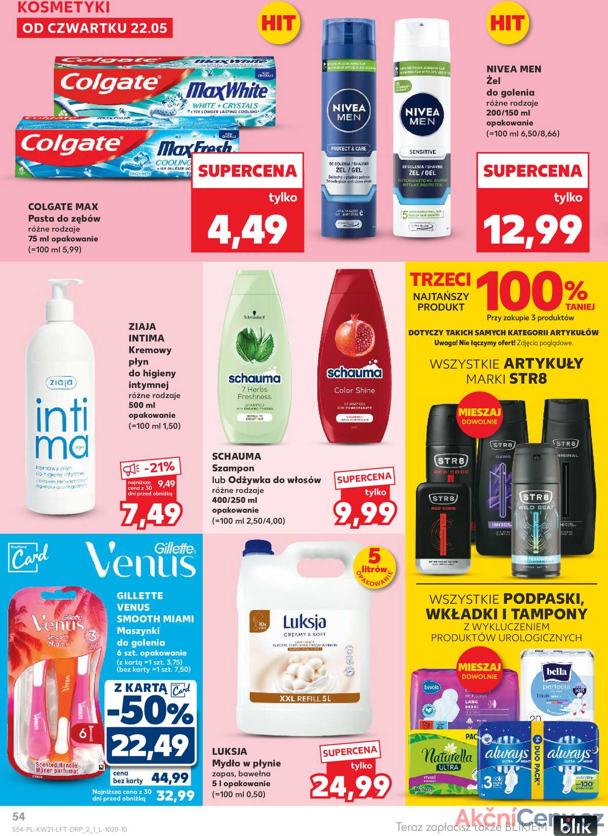 Leták Kaufland Polsko 22.5.-28.5.2025 - Noviny týdne strana 54