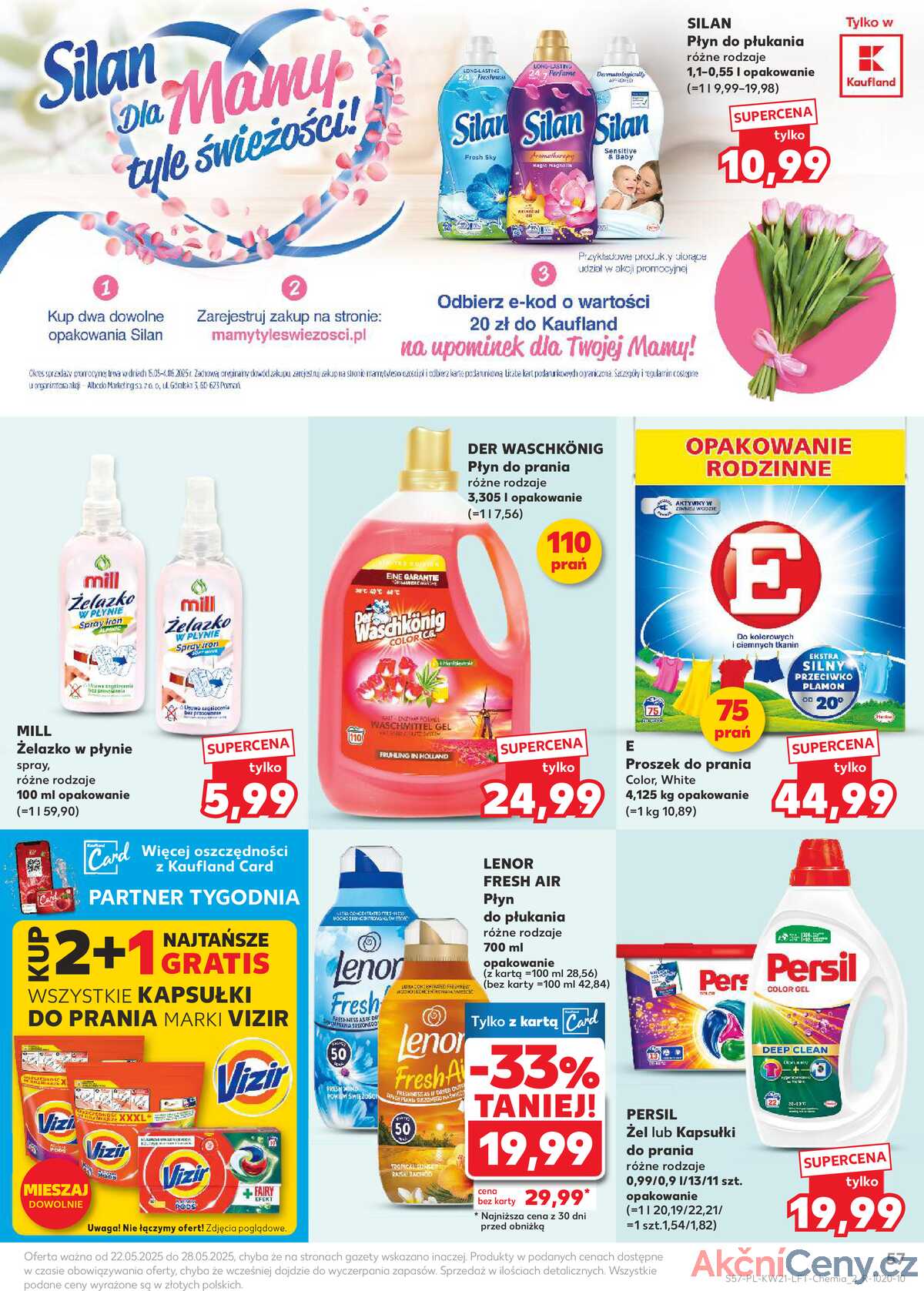 Leták Kaufland Polsko 22.5.-28.5.2025 - Noviny týdne strana 57
