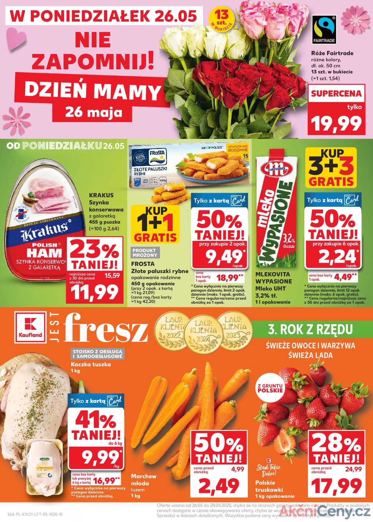Leták Kaufland Polsko 22.5.-28.5.2025 - Noviny týdne strana 64