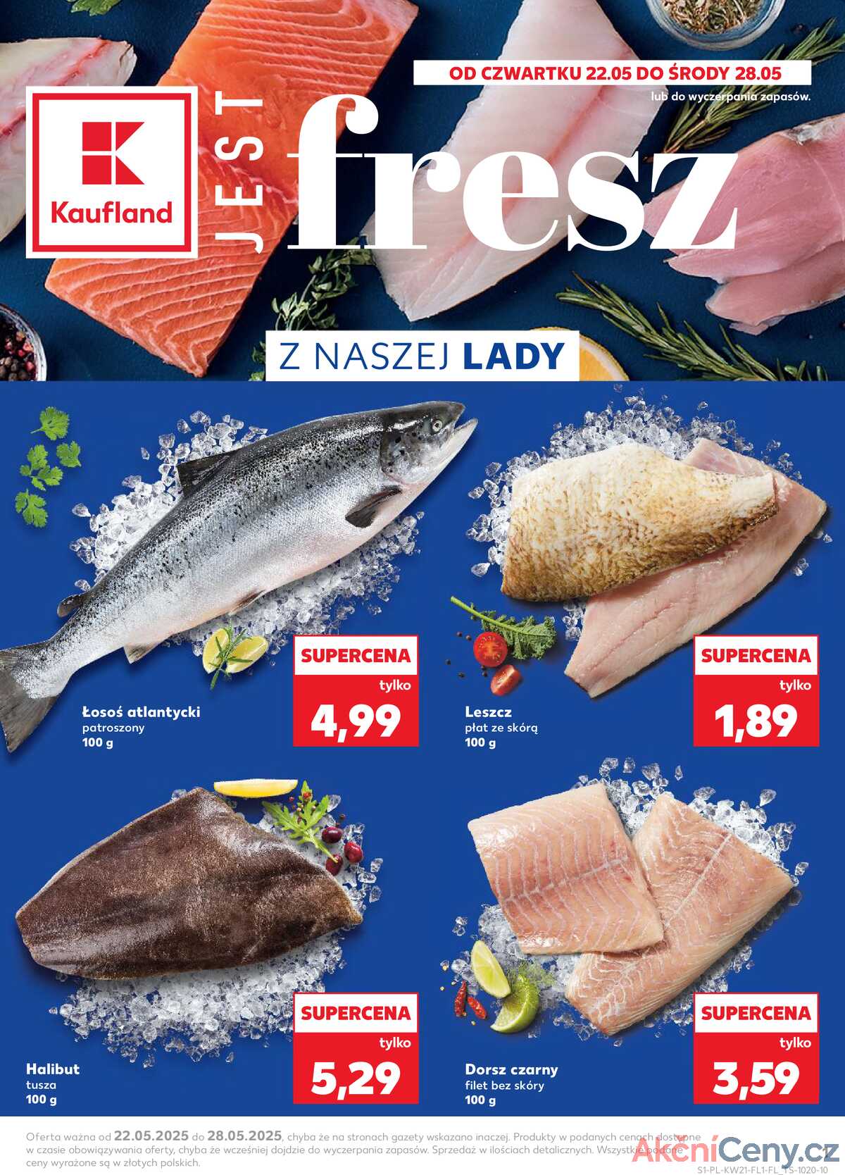Leták Kaufland Polsko 22.5.-28.5.2025 strana 1