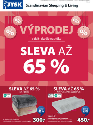 Jysk letáky