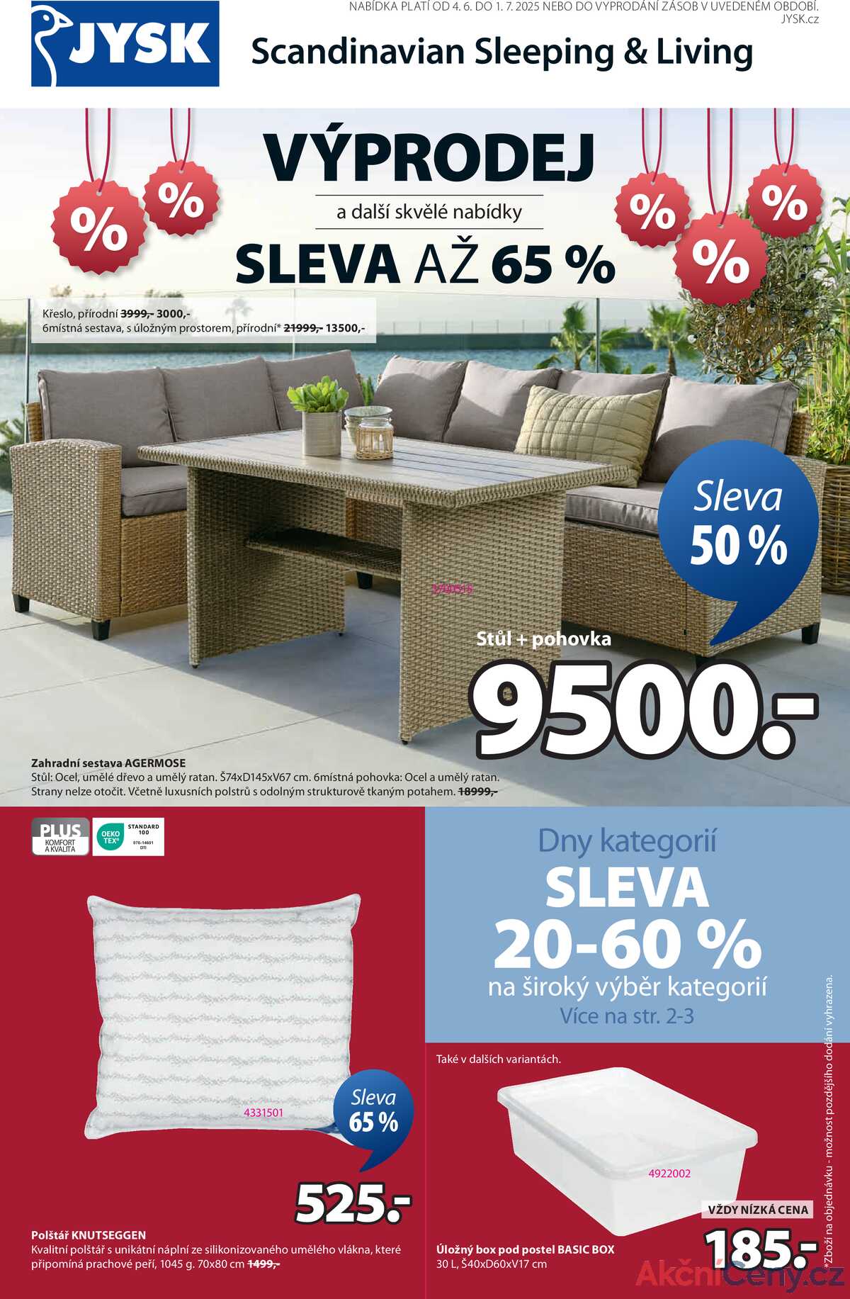 Jysk od 4.6. do 1.7.2025 strana 1