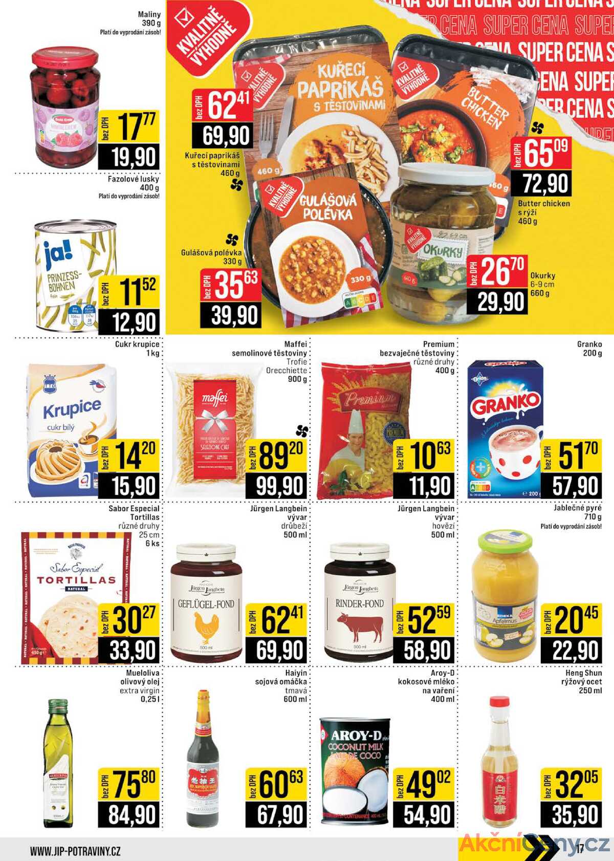 JIP Cash & Carry Brno, Praha, Ostrava od 21.5. do 27.5.2025 strana 17
