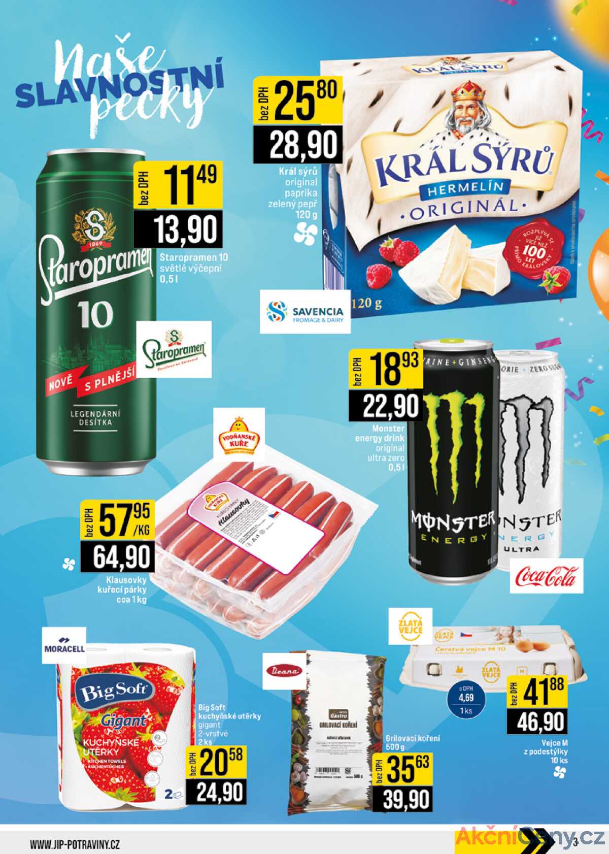 JIP Cash & Carry České Budějovice, Most, Náchod, Polička, Sušice a Svoboda nad Úpou od 21.5. do 27.5.2025 strana 3