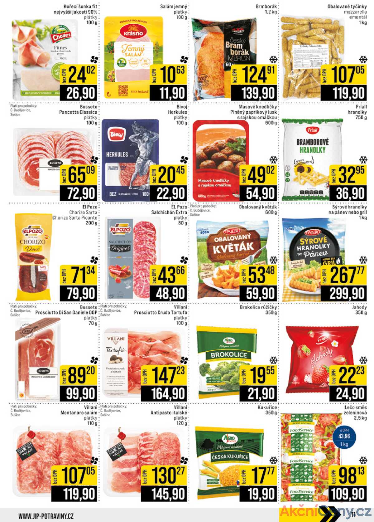 JIP Cash & Carry České Budějovice, Most, Náchod, Polička, Sušice a Svoboda nad Úpou od 21.5. do 27.5.2025 strana 11