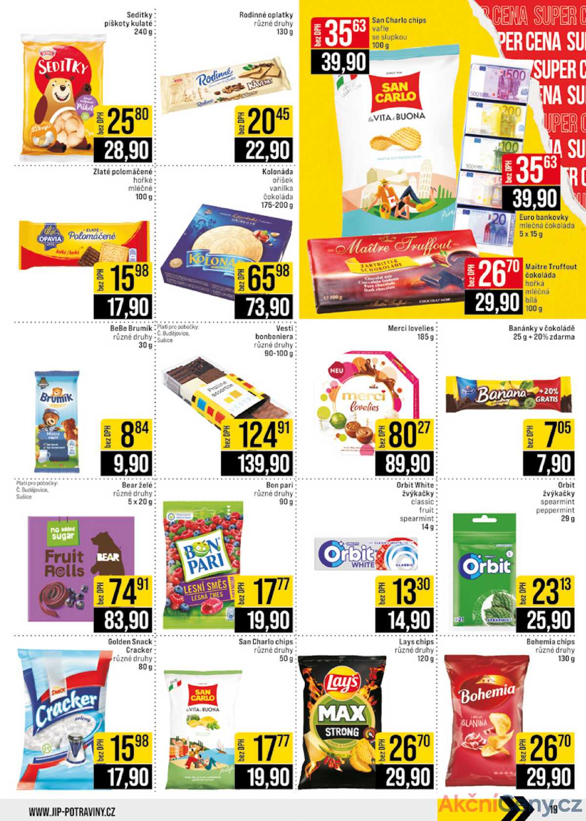JIP Cash & Carry České Budějovice, Most, Náchod, Polička, Sušice a Svoboda nad Úpou od 21.5. do 27.5.2025 strana 19