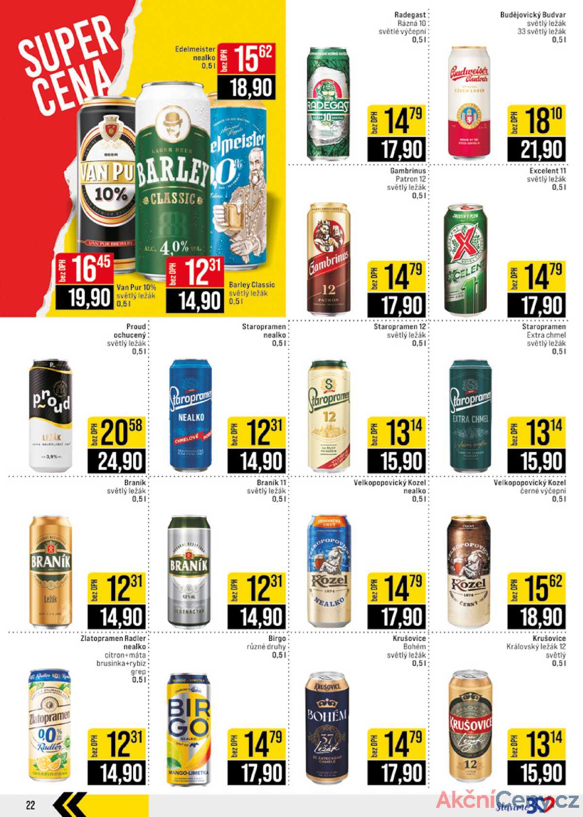 JIP Cash & Carry České Budějovice, Most, Náchod, Polička, Sušice a Svoboda nad Úpou od 21.5. do 27.5.2025 strana 22