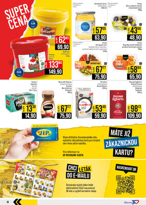 JIP Cash & Carry České Budějovice, Most, Náchod, Polička, Sušice a Svoboda nad Úpou od 21.5. do 27.5.2025