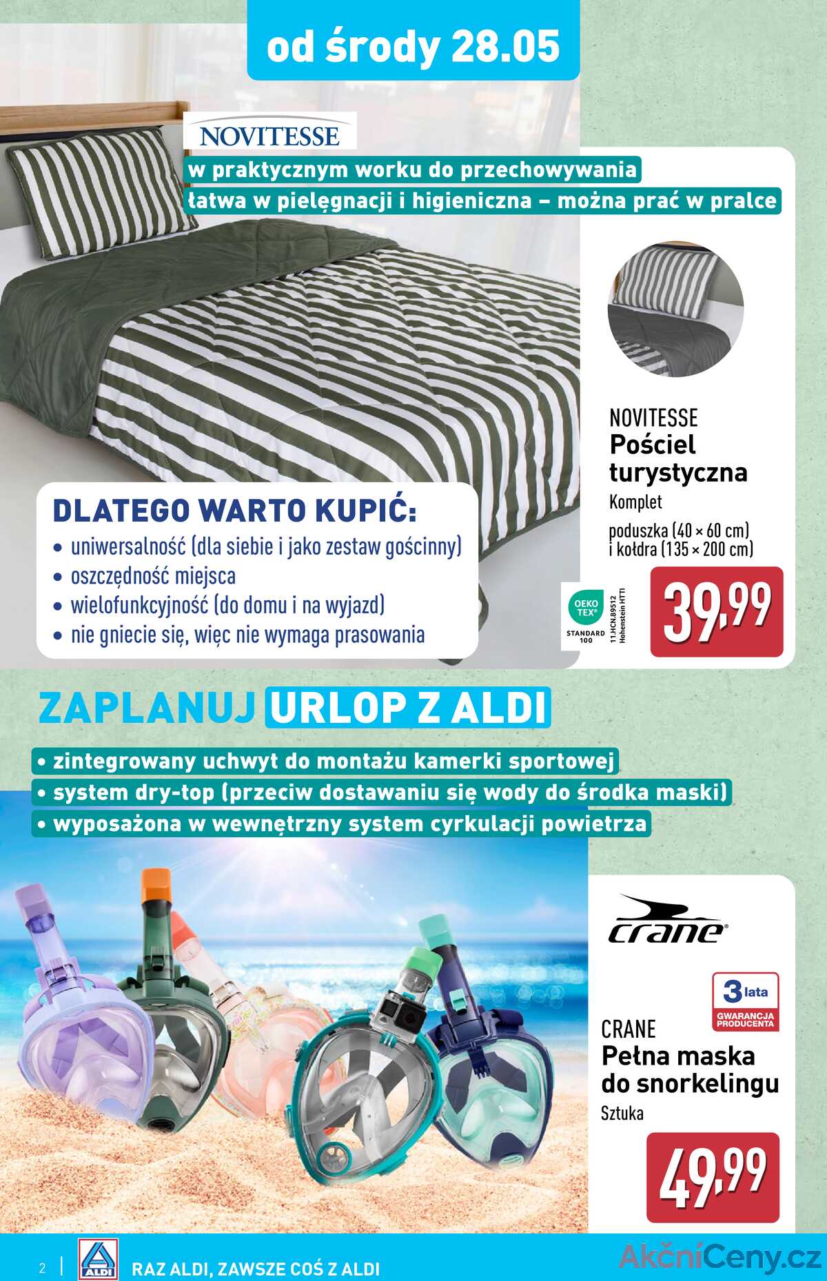 Leták Aldi Polsko 28.5.-3.6.2025 - Průmyslové výrobky a textil strana 2