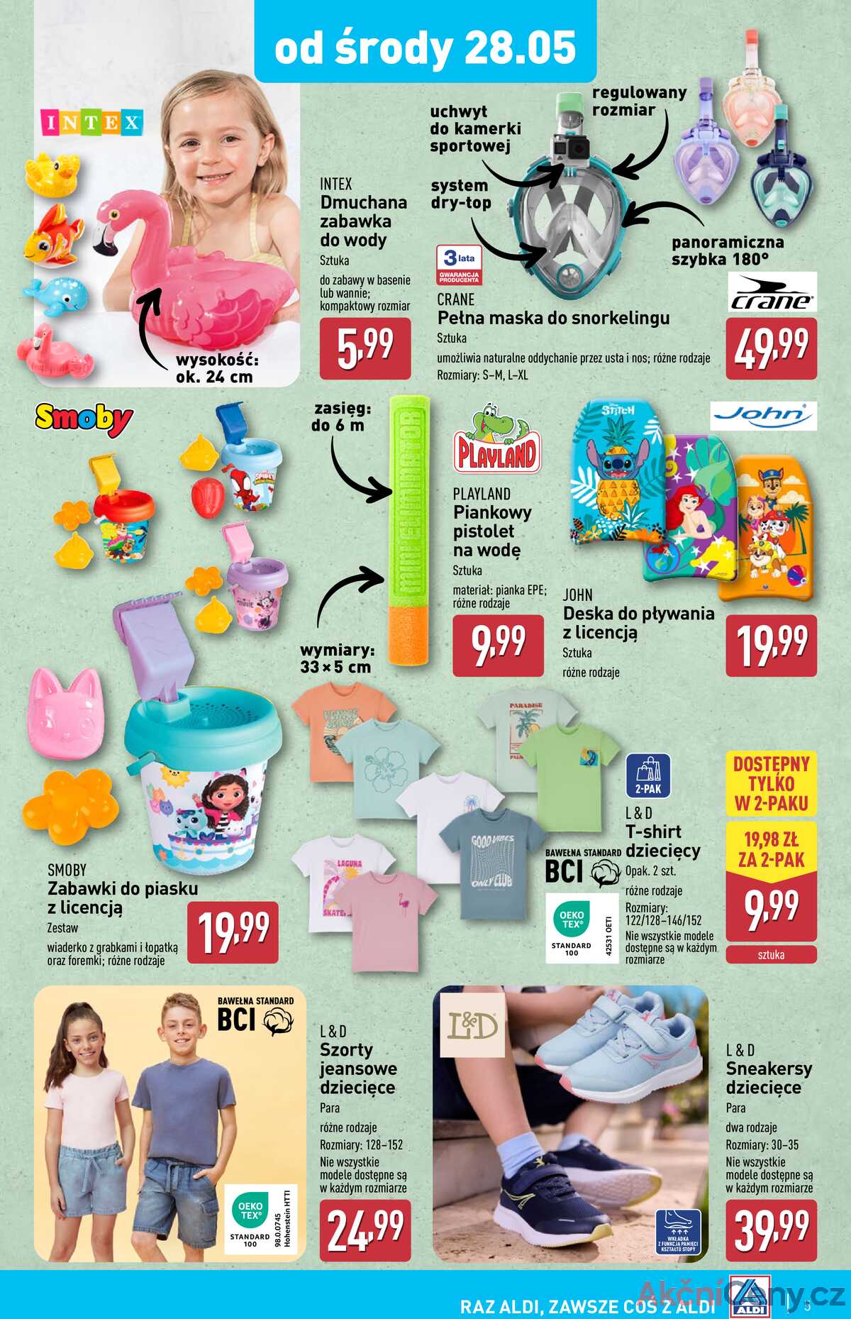 Leták Aldi Polsko 28.5.-3.6.2025 - Průmyslové výrobky a textil strana 5