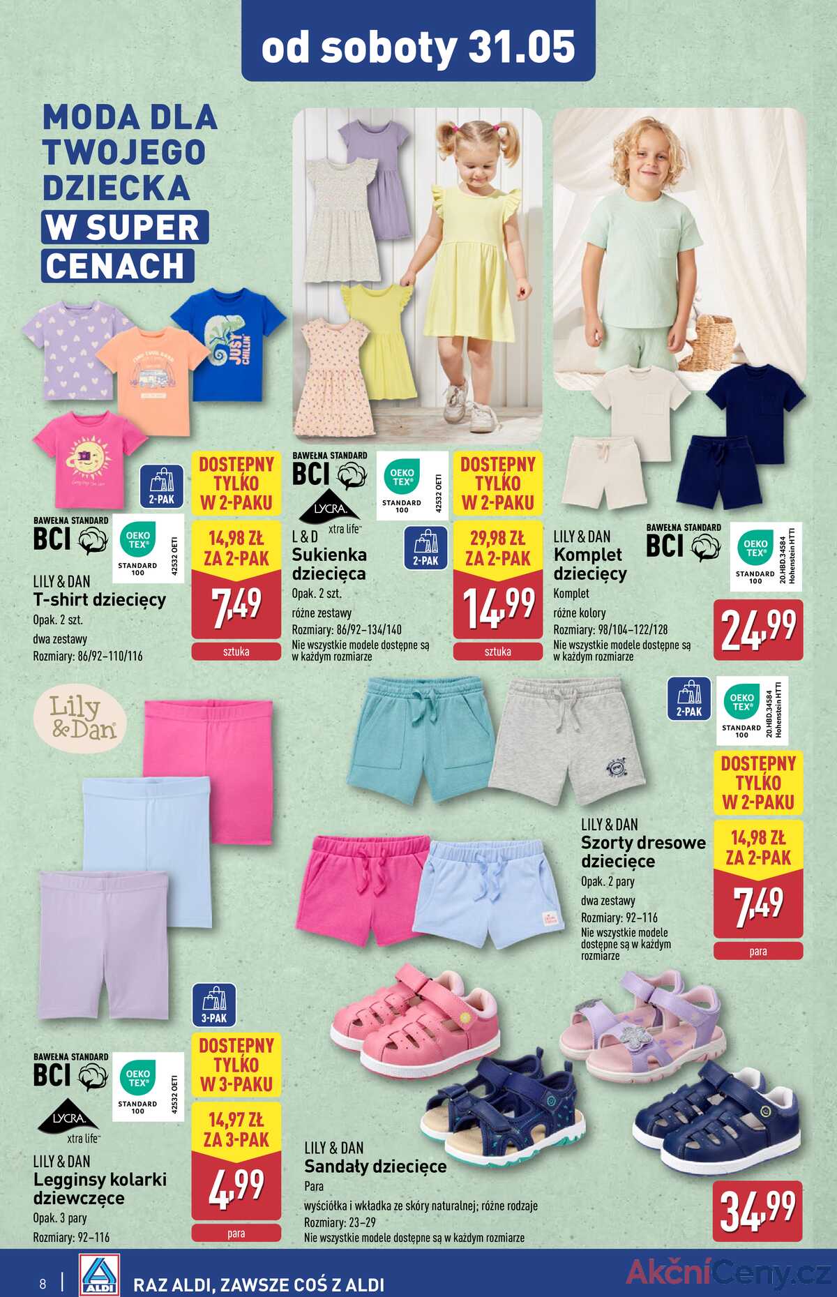 Leták Aldi Polsko 28.5.-3.6.2025 - Průmyslové výrobky a textil strana 8