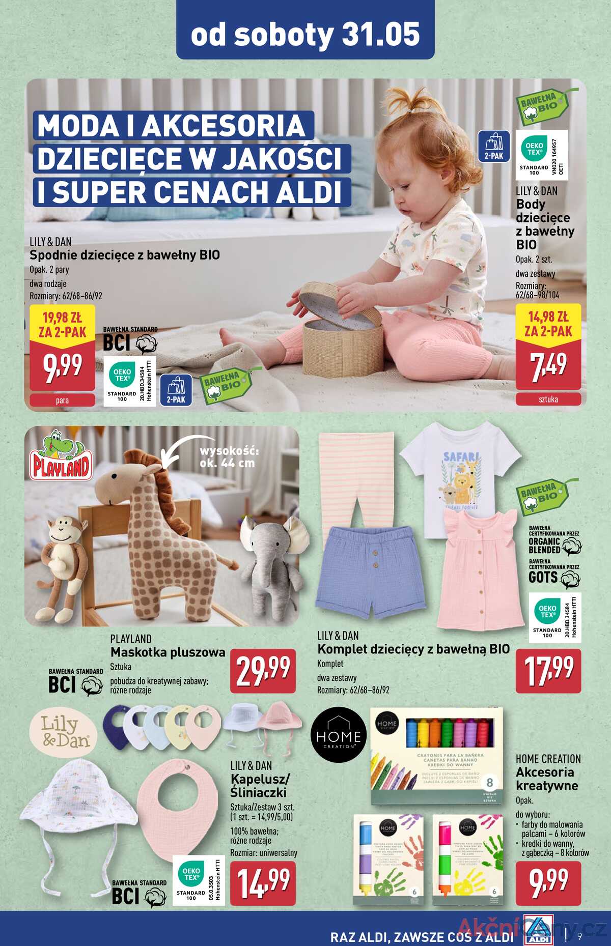 Leták Aldi Polsko 28.5.-3.6.2025 - Průmyslové výrobky a textil strana 9