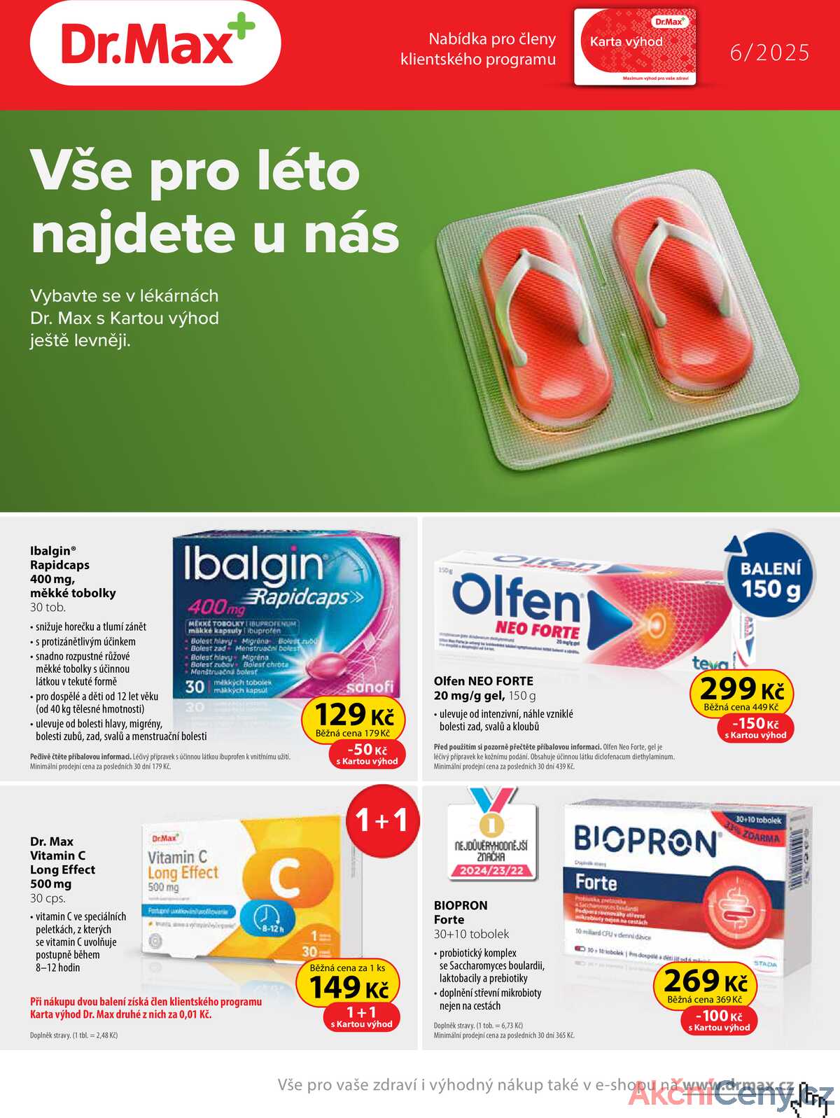 Dr.Max od 1.6. do 30.6.2025 strana 1