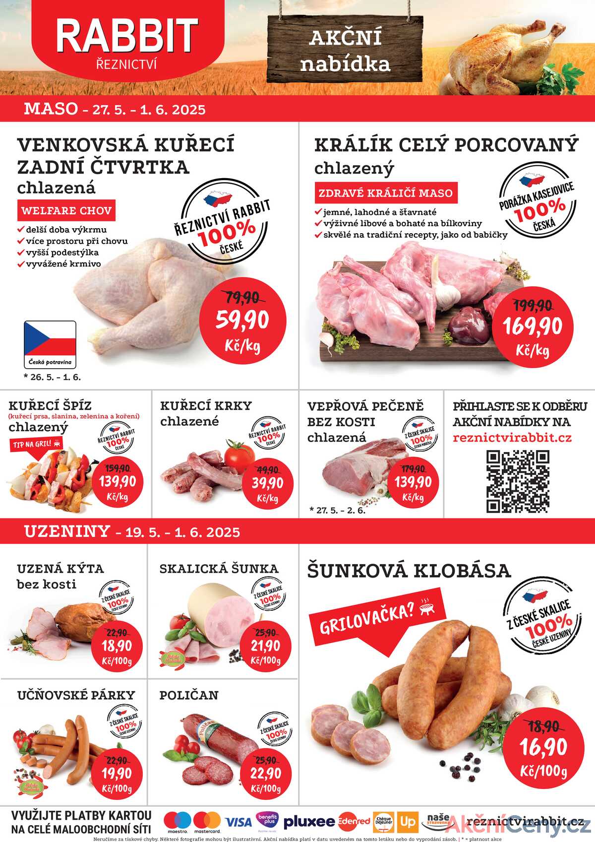 RABBIT řeznictví od 26.5. do 1.6.2025 strana 1