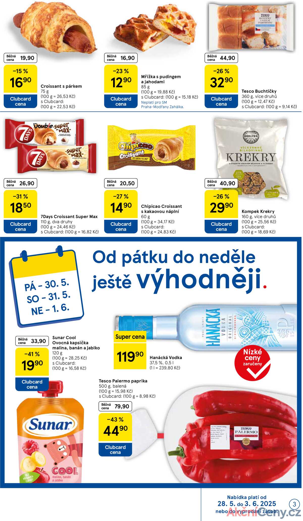 Tesco supermarkety od 28.5. do 3.6.2025 strana 3