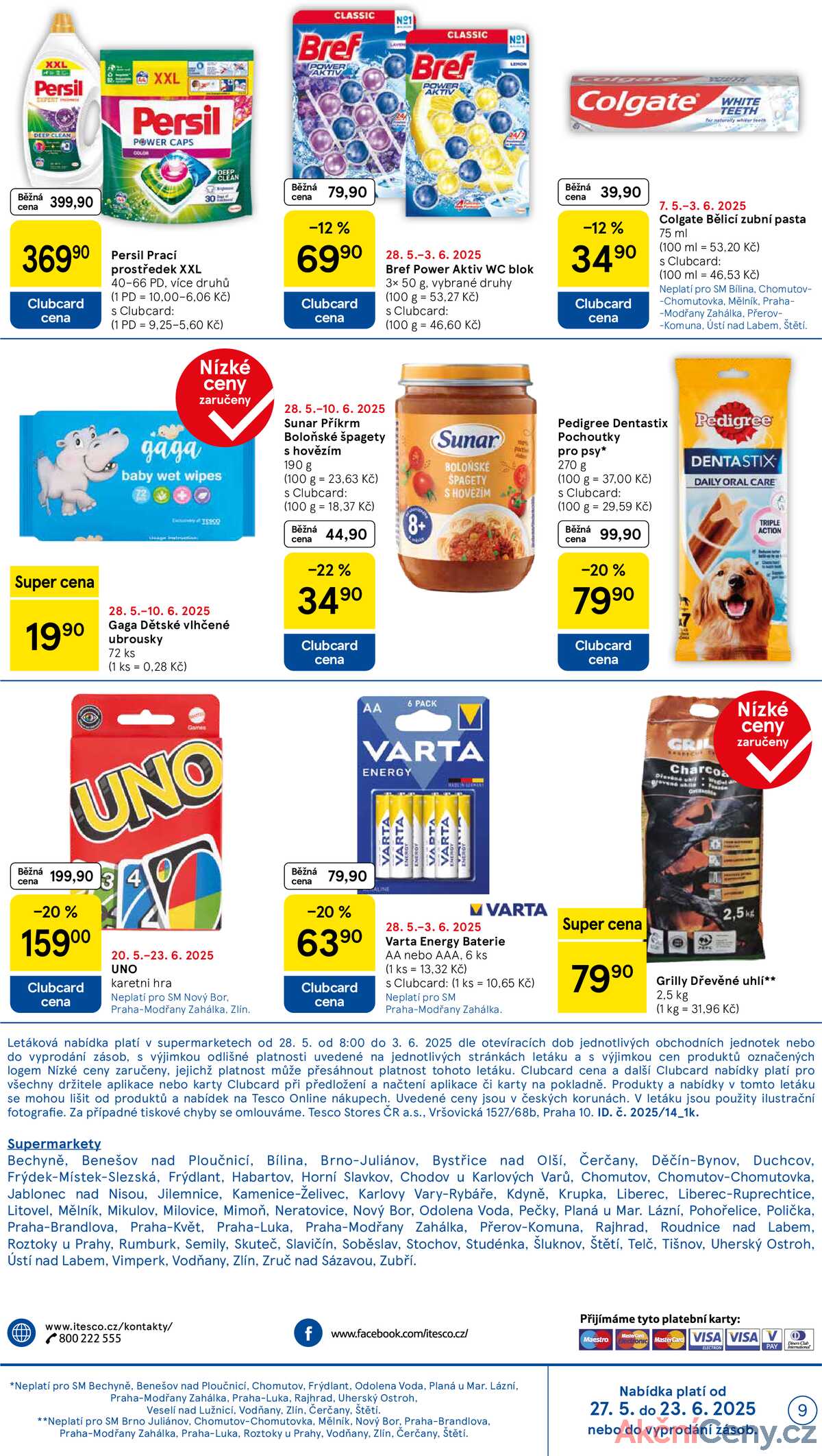 Tesco supermarkety od 28.5. do 3.6.2025 strana 9