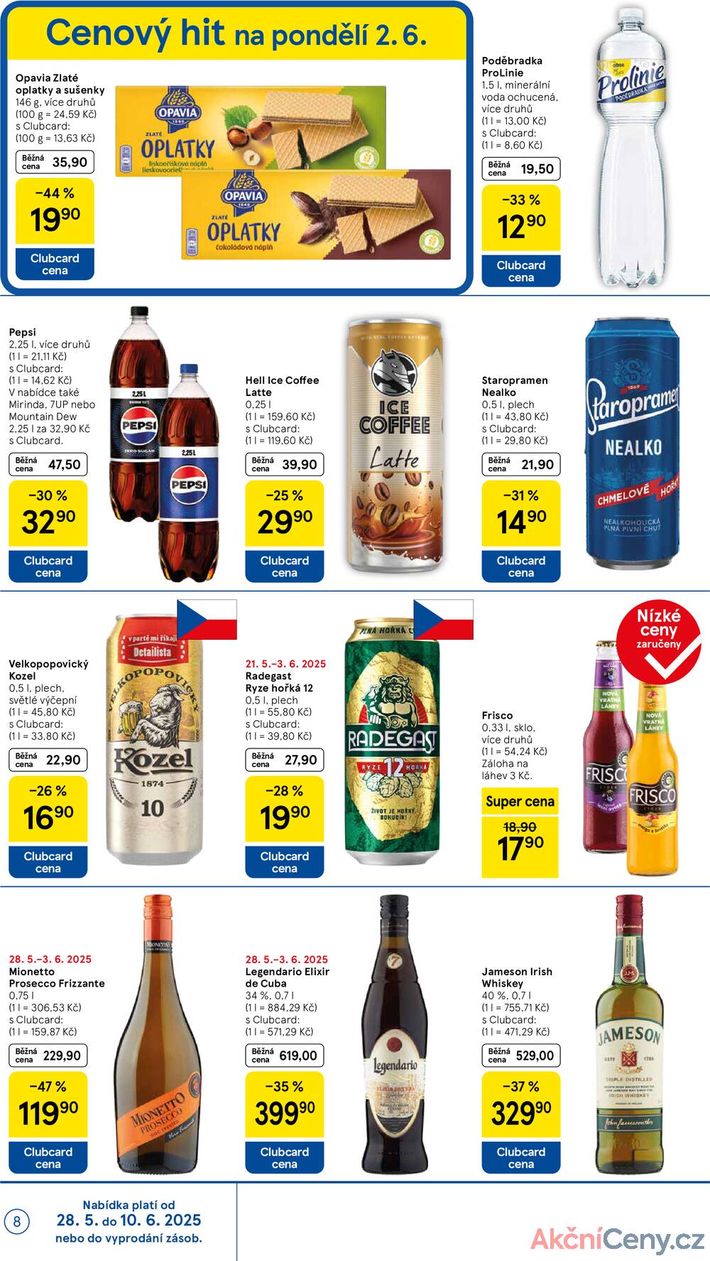 Leták Tesco - Tesco supermarkety od 28.5. do 3.6.2025 - strana 8 Leták Tesco - Tesco supermarkety od 28.5. do 3.6.2025 - strana 8