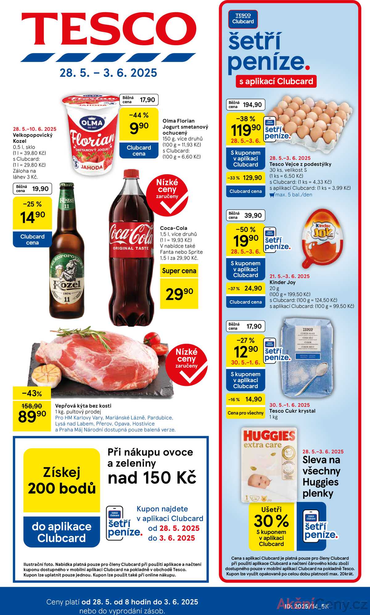 Tesco malé hypermarkety od 28.5. do 3.6.2025 strana 1