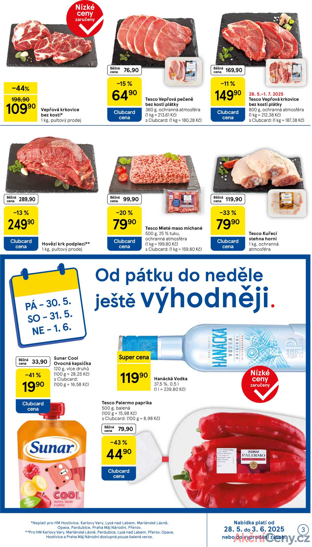 Tesco malé hypermarkety od 28.5. do 3.6.2025 strana 3