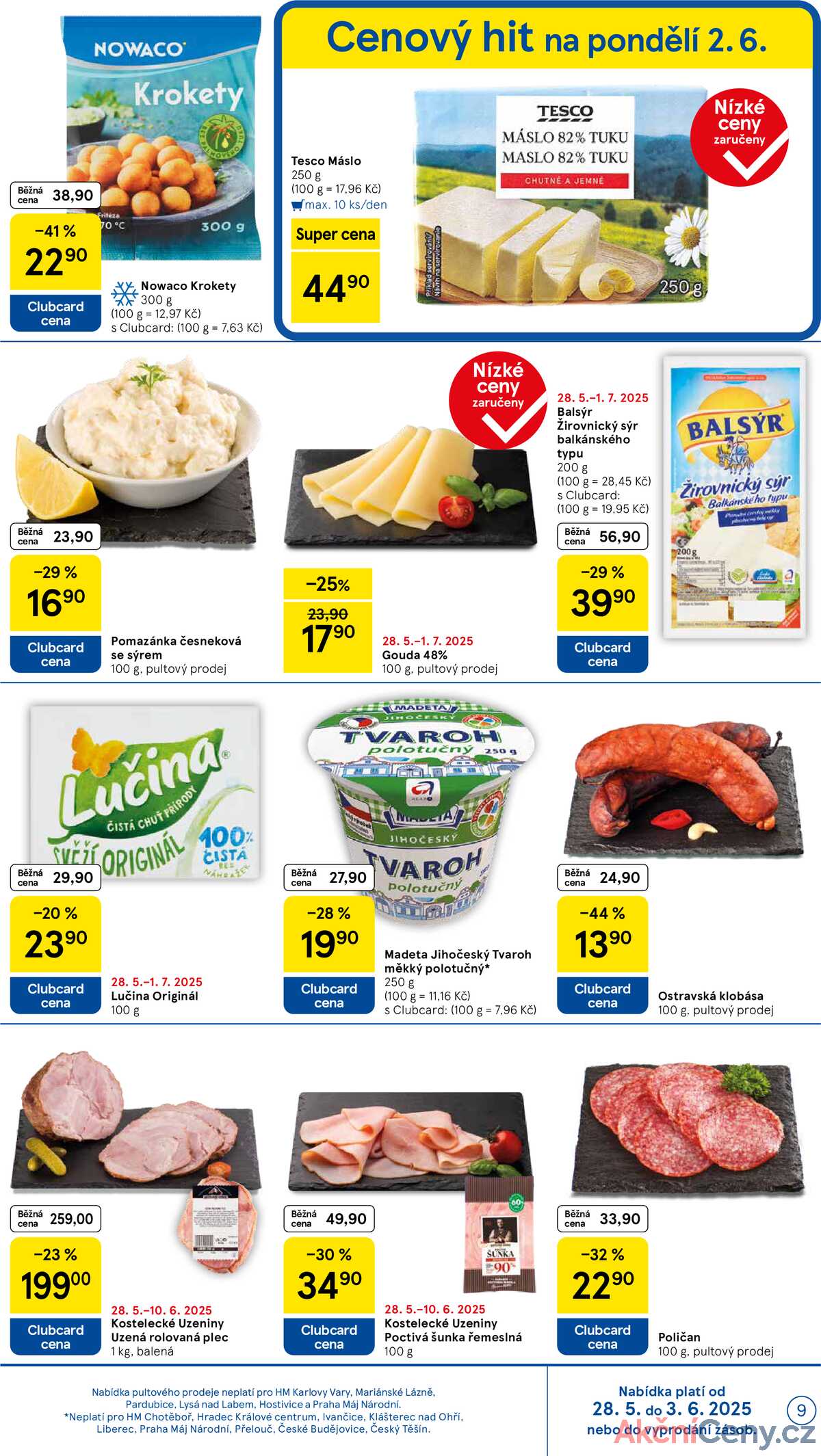 Tesco malé hypermarkety od 28.5. do 3.6.2025 strana 9