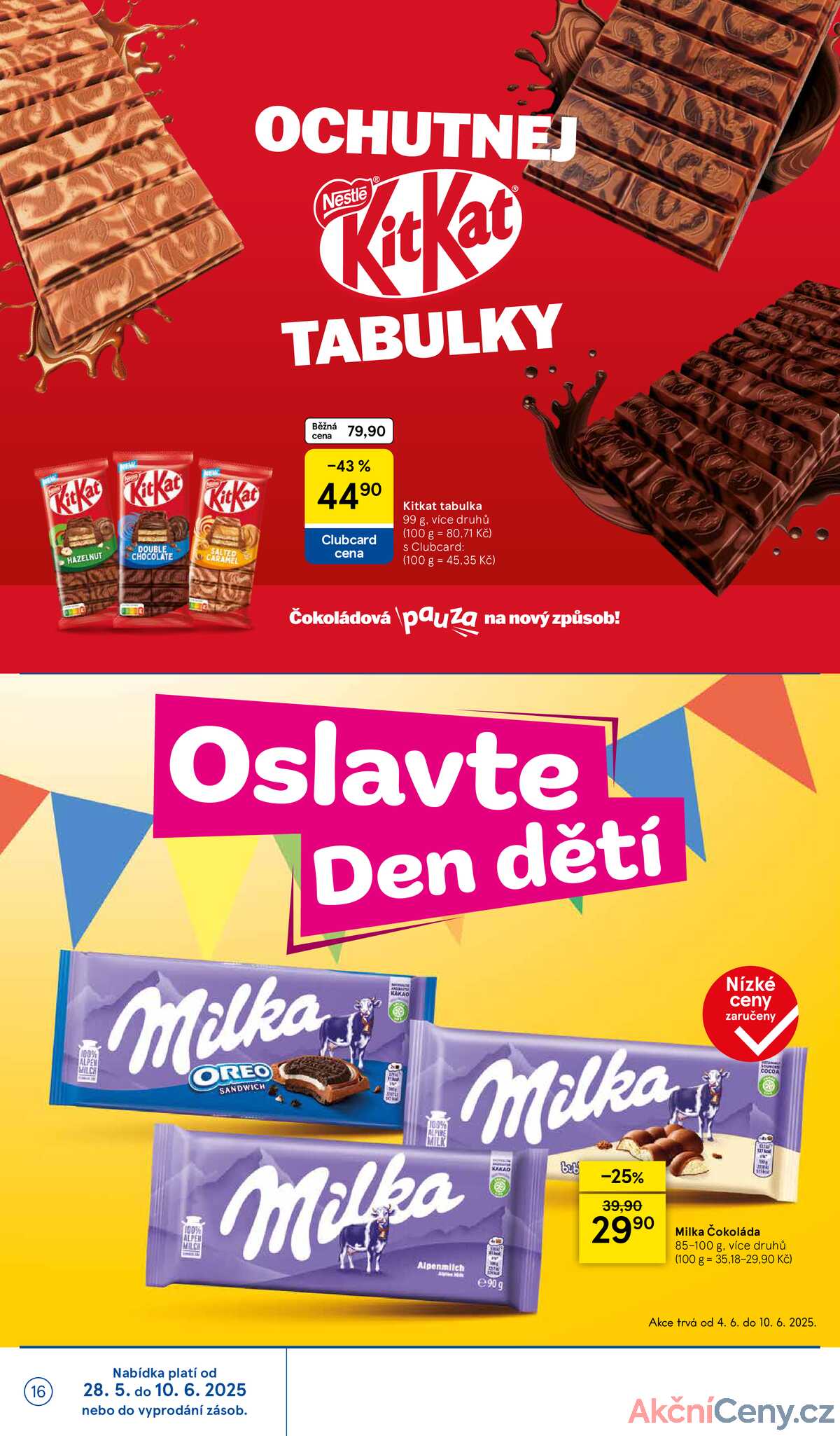 Tesco malé hypermarkety od 28.5. do 3.6.2025 strana 16