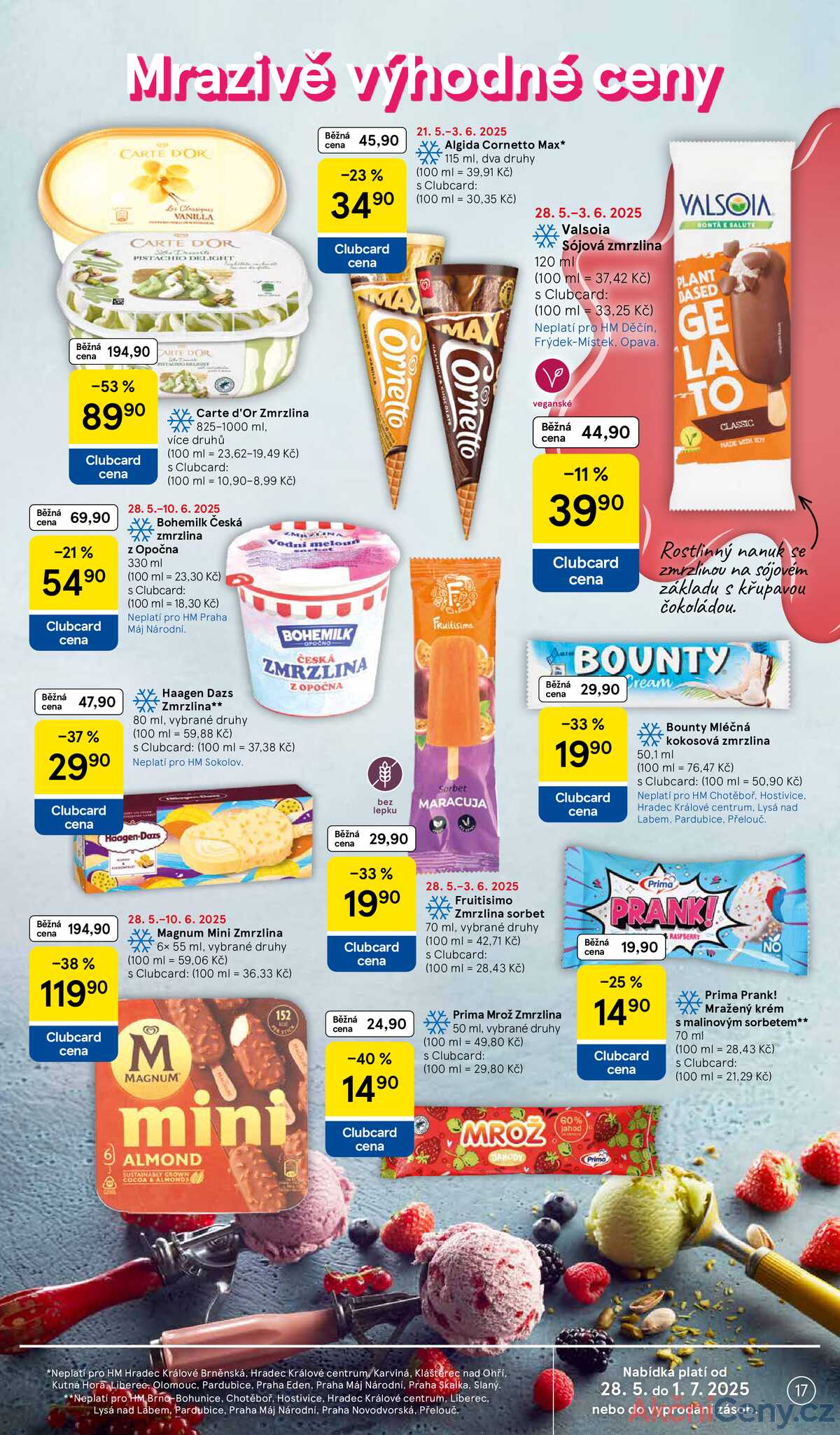 Tesco malé hypermarkety od 28.5. do 3.6.2025 strana 17