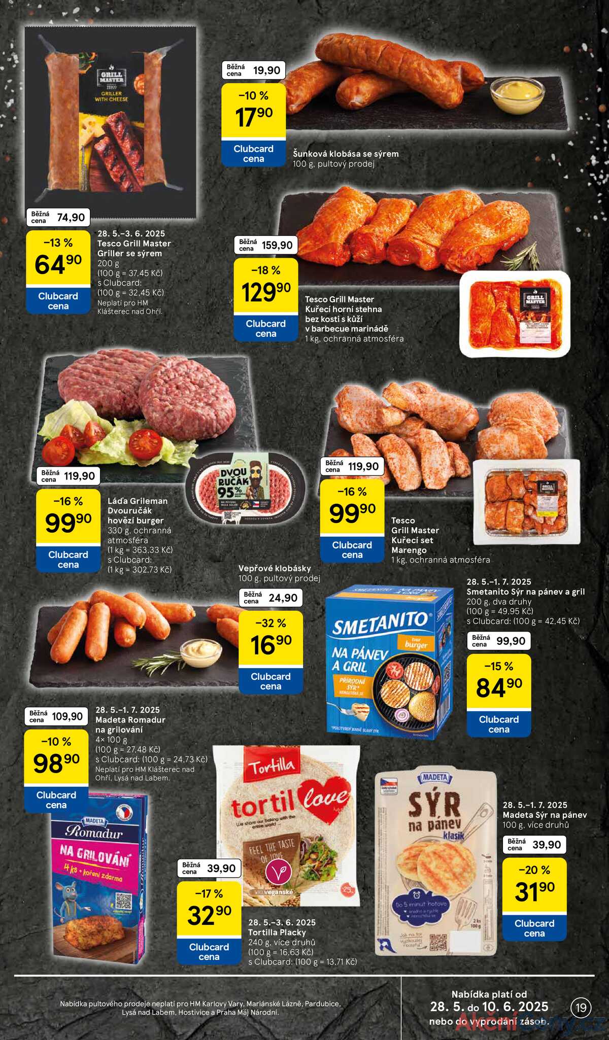 Tesco malé hypermarkety od 28.5. do 3.6.2025 strana 19