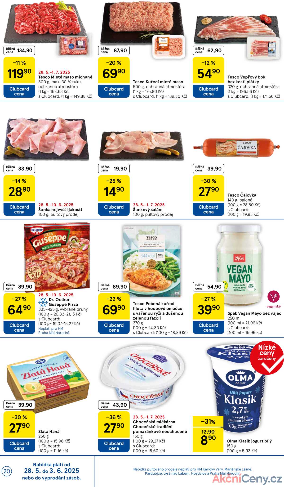 Tesco malé hypermarkety od 28.5. do 3.6.2025 strana 20