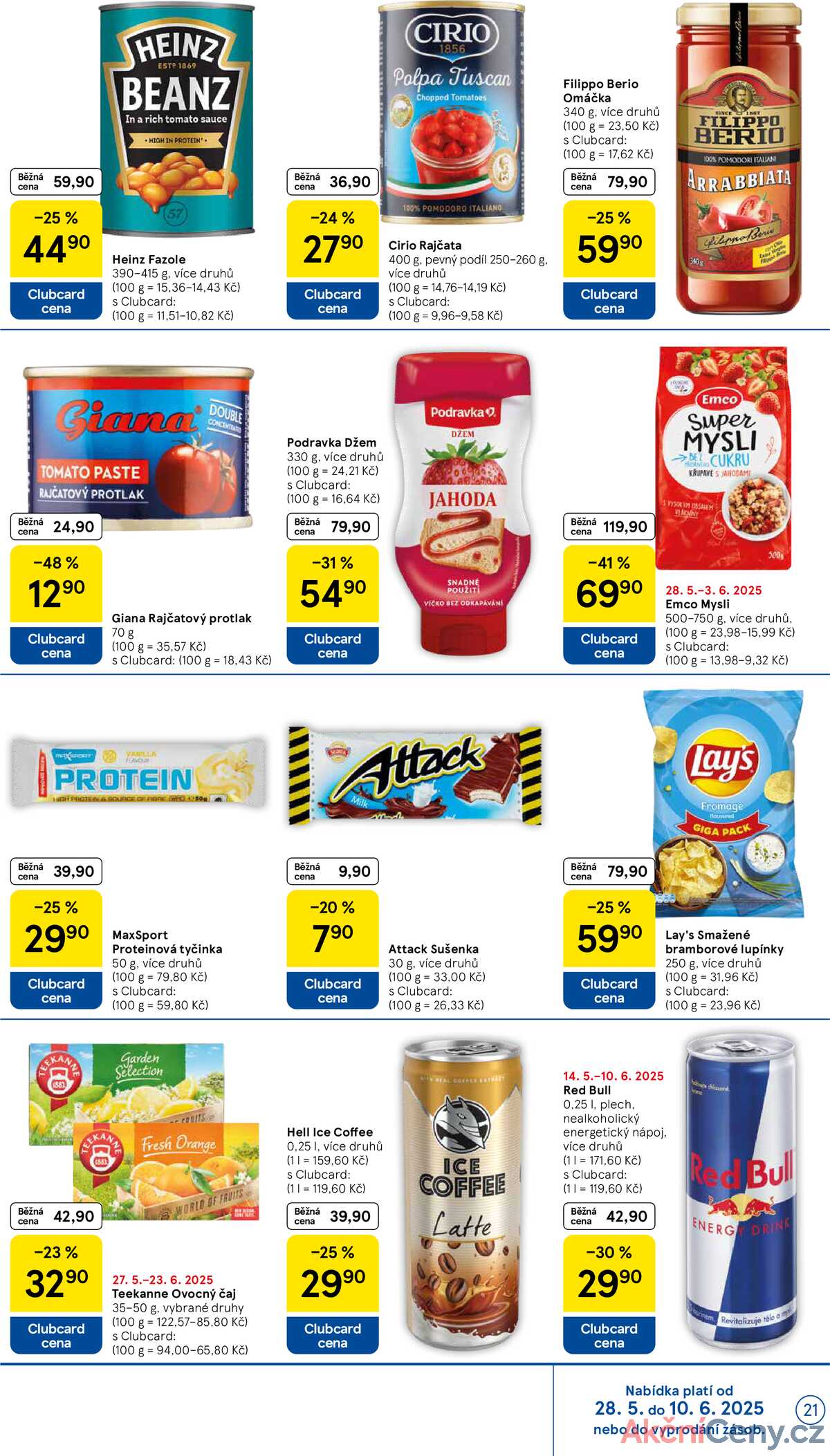 Tesco malé hypermarkety od 28.5. do 3.6.2025 strana 21