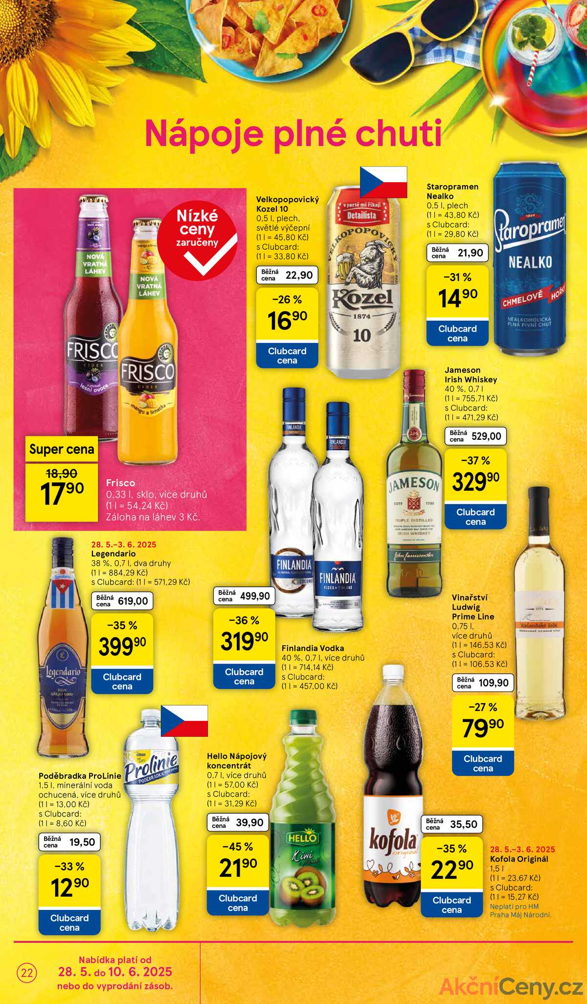 Tesco malé hypermarkety od 28.5. do 3.6.2025 strana 22