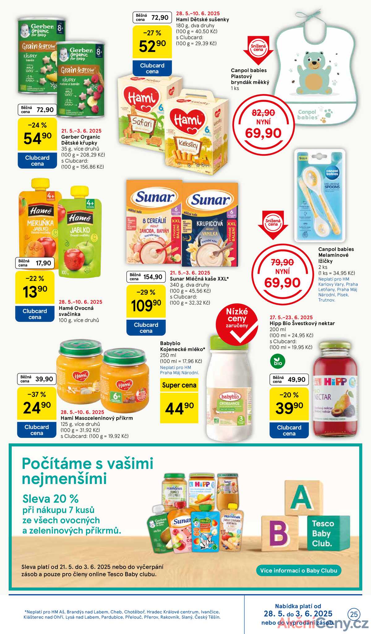 Tesco malé hypermarkety od 28.5. do 3.6.2025 strana 25