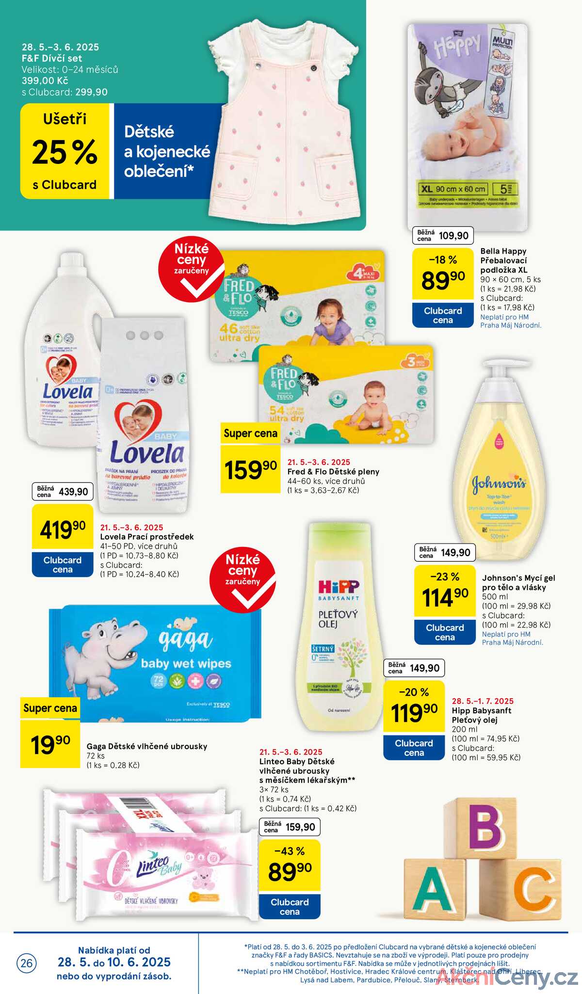 Tesco malé hypermarkety od 28.5. do 3.6.2025 strana 26
