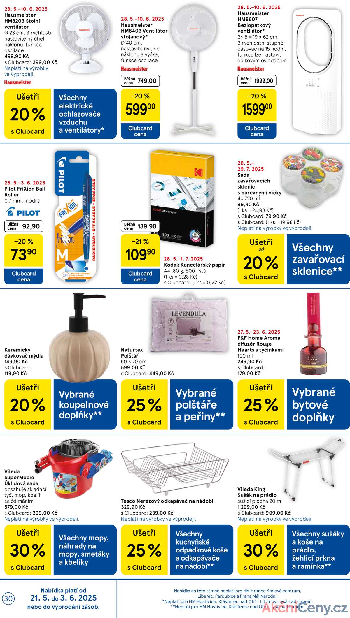 Tesco malé hypermarkety od 28.5. do 3.6.2025 strana 30