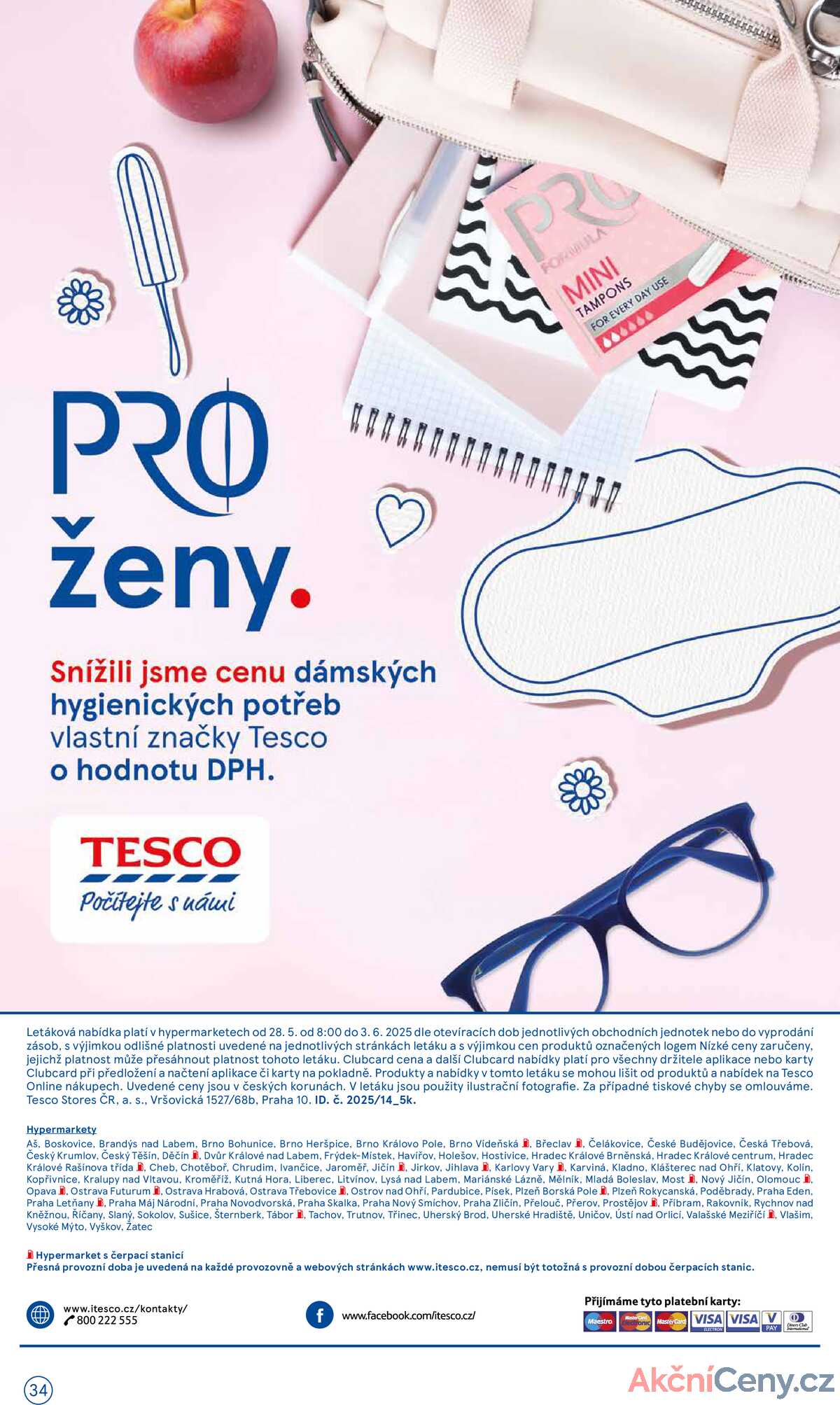 Tesco malé hypermarkety od 28.5. do 3.6.2025 strana 34