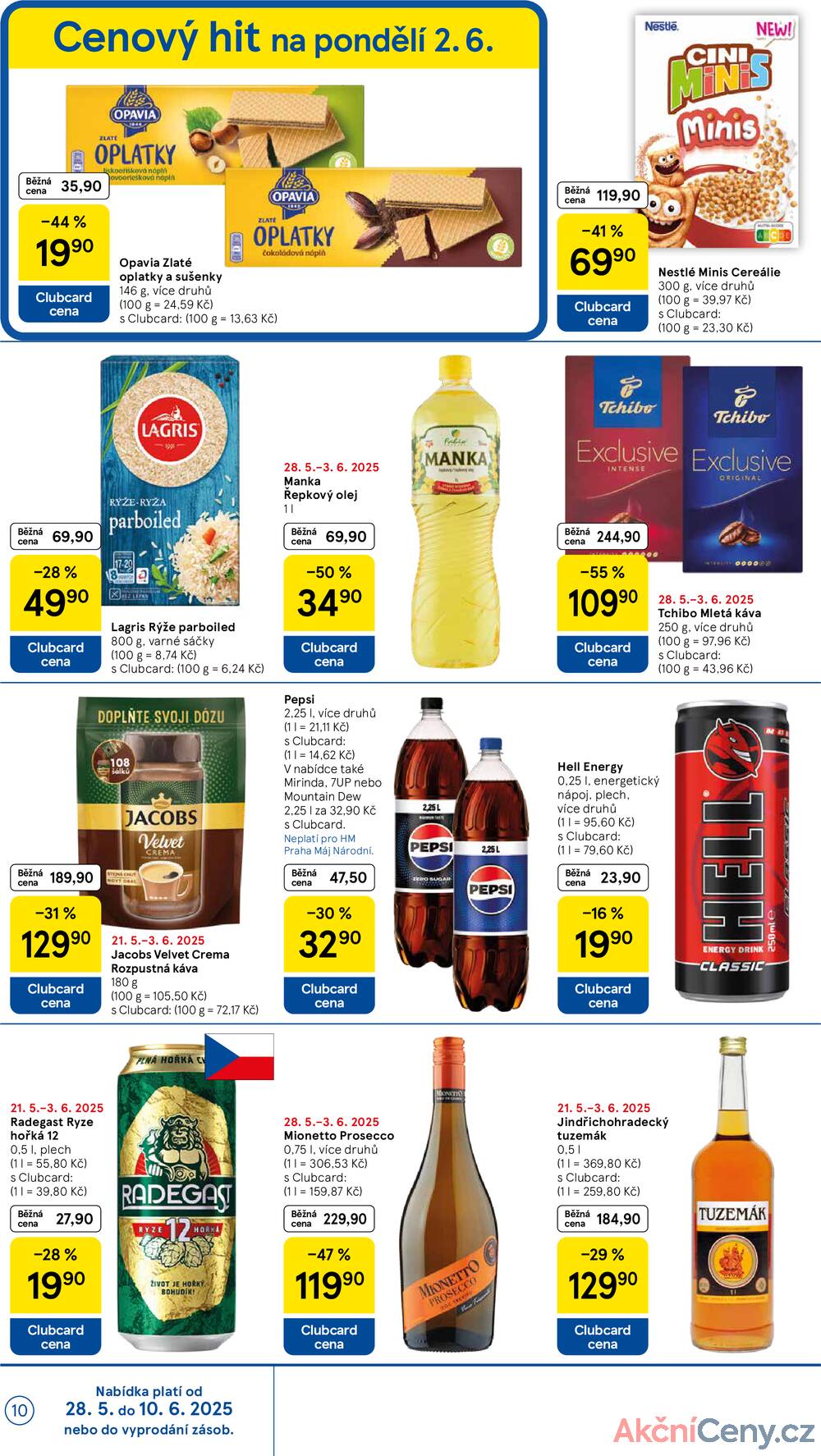 Leták Tesco - Tesco malé hypermarkety od 28.5. do 3.6.2025 - strana 10 Leták Tesco - Tesco malé hypermarkety od 28.5. do 3.6.2025 - strana 10