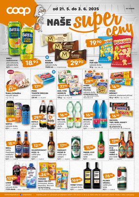 COOP Super Cena do 3.6.