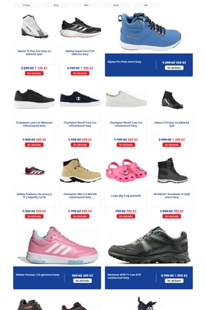 Intersport Boty - 23. 5. 2025