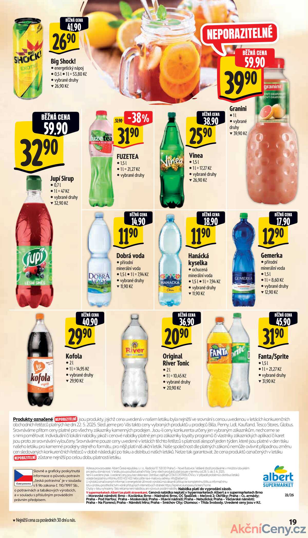 Albert Supermarket od 28.5. do 3.6.2025 strana 22