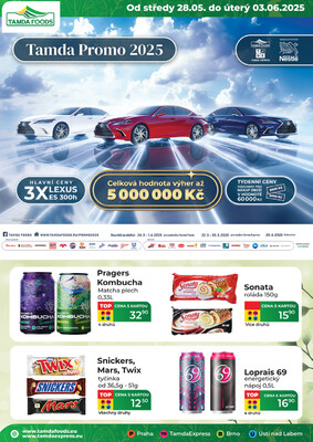 Tamda Foods letáky
