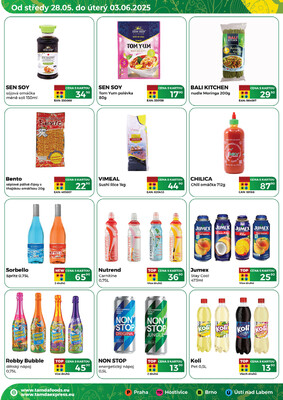 Tamda Foods od 28.5. do 3.6.2025