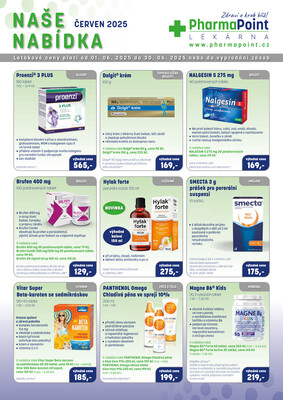 Pharma Point typ A od 1.6. do 30.6.2025