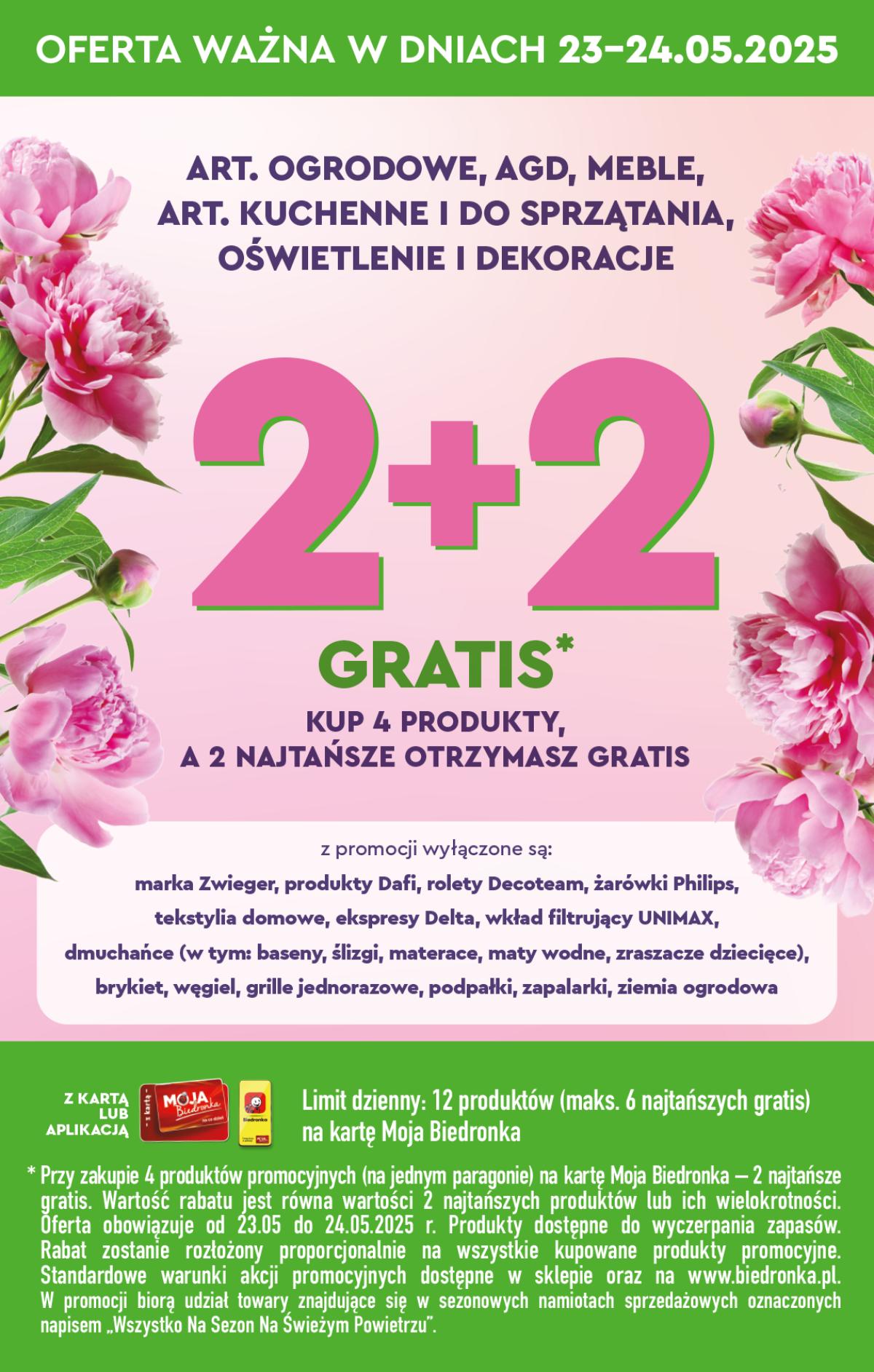 Leták Biedronka Polsko 22.5.-28.5.2025 strana 2