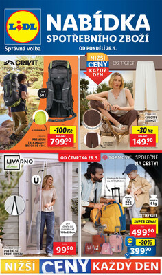 Lidl Spotřební zboží 26.5: - 1.6.