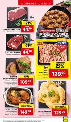 Lidl Čtvrtek od 26.5. do 1.6.2025