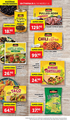Lidl Čtvrtek od 26.5. do 1.6.2025
