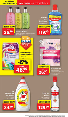 Lidl Čtvrtek od 26.5. do 1.6.2025