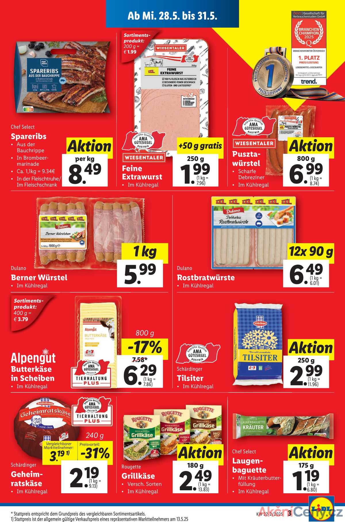 Leták Lidl Rakousko 28.5.-4.6.2025 strana 5