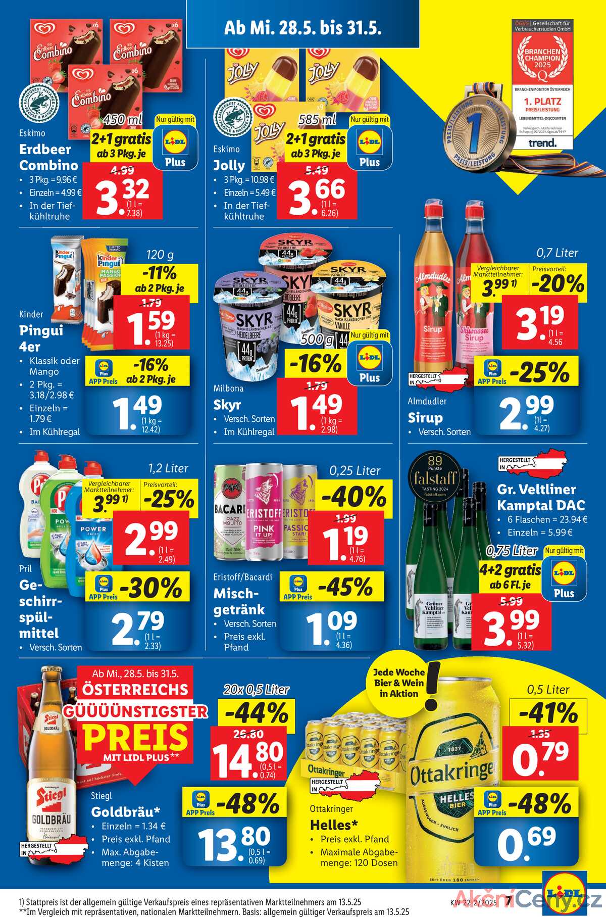 Leták Lidl Rakousko 28.5.-4.6.2025 strana 9