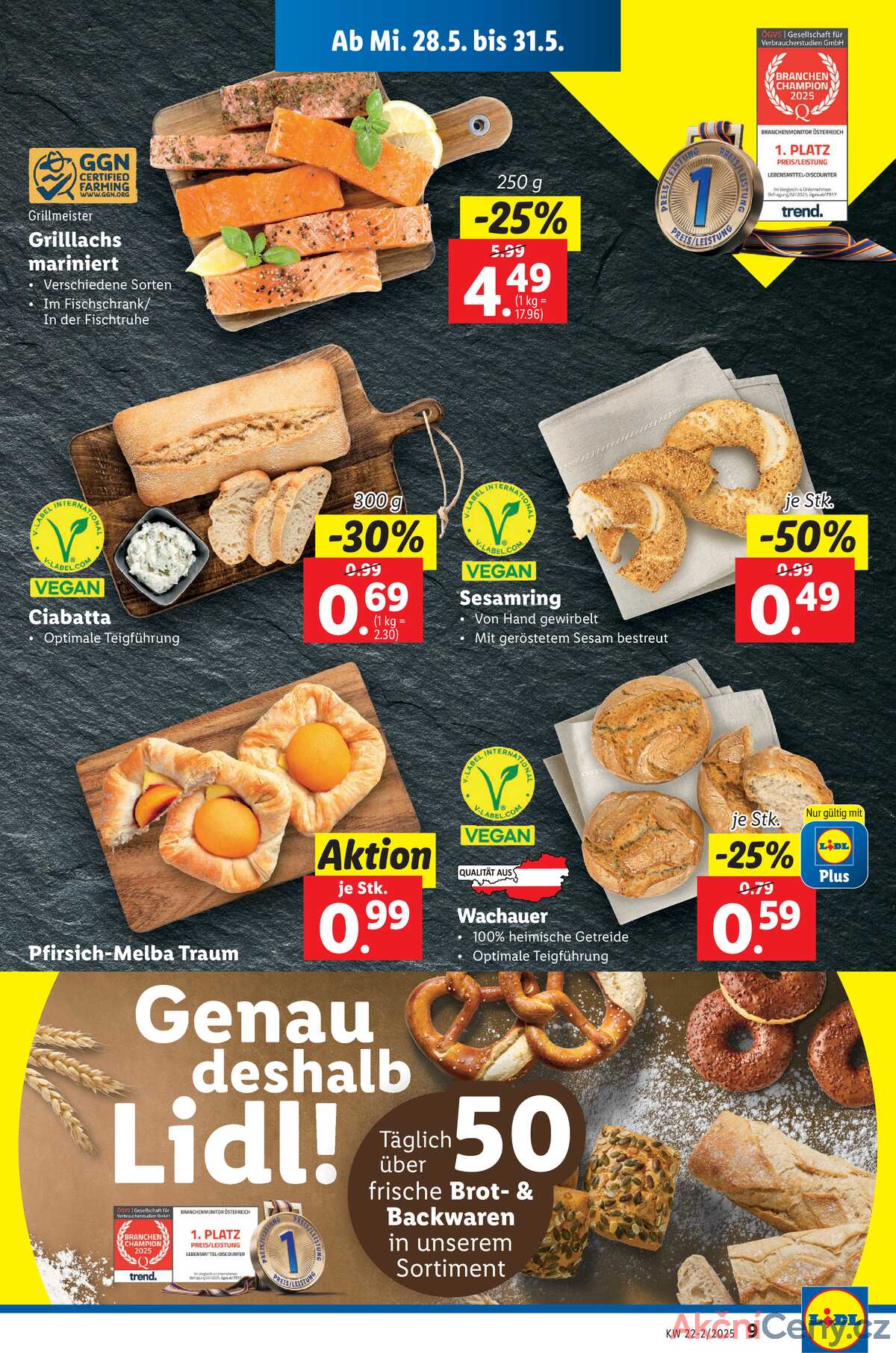 Leták Lidl Rakousko 28.5.-4.6.2025 strana 11
